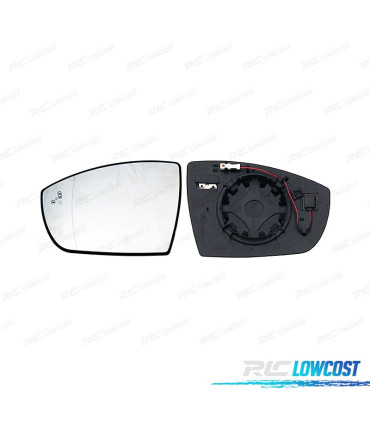 VETRO SPECCHIO BASE SINISTRA FORD KUGA 13-20 SENSORE ANGOLO MORTO