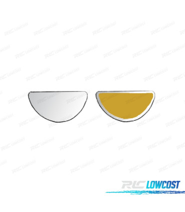 VETRO SPECCHIO BASE SINISTRA FORD TRANSIT 00-09 INFERIORE