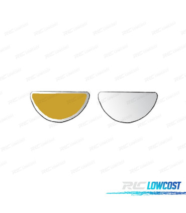 VETRO SPECCHIO BASE DESTRA FORD TRANSIT 00-09 INFERIORE