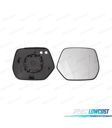 VETRO SPECCHIO BASE DESTRA HONDA CR-V 14-19 ASPHERICO