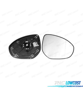 VETRO SPECCHIO BASE DESTRA MAZDA 2 07-10