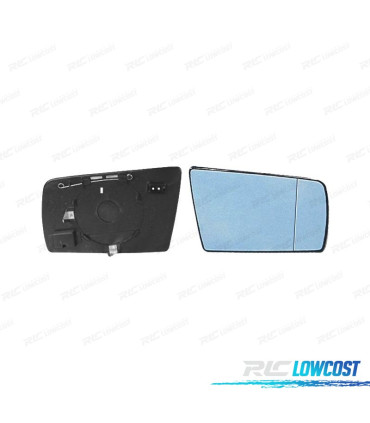 VETRO SPECCHIO RETROVISORE DESTRO MERCEDES CLASSE S W140 91-98 ASPHERICO TERMICO
