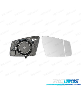 VETRO SPECCHIO BASE DESTRA MERCEDES CLASSE GLA X156 13- AVVISATORE ANGOLO MORTO