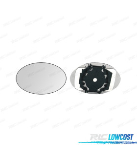 VETRO SPECCHIO BASE REVERSIBILE SINISTRO / DESTRO MINI R50 R53 01-06