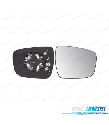 VETRO SPECCHIO BASE DESTRA NISSAN QASHQAI 14-17
