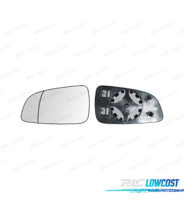VETRO SPECCHIO BASE SINISTRO OPEL ASTRA H 04-08 TERMICO