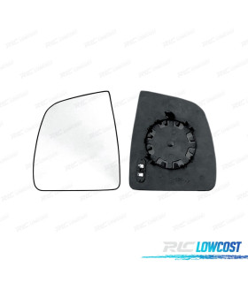 VETRO SPECCHIO BASE SINISTRO FIAT DOBLO 10- CONVEX TERMICO