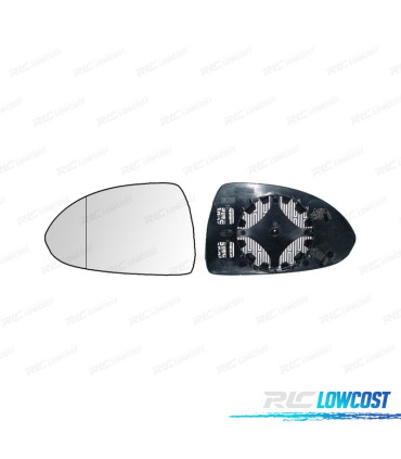 VETRO SPECCHIO BASE SINISTRO OPEL CORSA D 06-14 CORSA E 14-17 TERMICO
