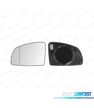 VETRO SPECCHIO BASE SINISTRO OPEL MERIVA 03-10 ASPHERICO