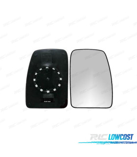 VETRO SPECCHIO BASE DESTRA NISSAN INTERSTAR 03-10 TERMICO
