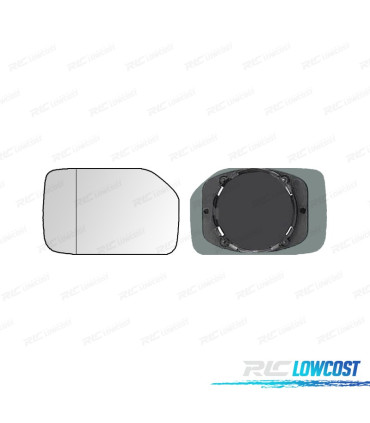 VETRO SPECCHIO BASE SINISTRO PEUGEOT 106 91- CONVEX