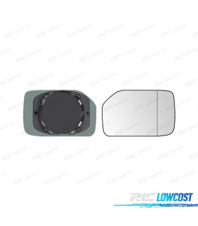 VETRO SPECCHIO BASE DESTRA PEUGEOT 106 91- CONVEX