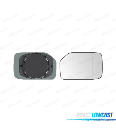 VETRO SPECCHIO BASE DESTRA PEUGEOT 106 91- CONVEX