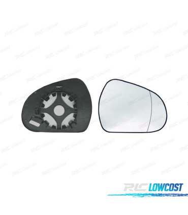VETRO SPECCHIO RETROVISORE DESTRO PEUGEOT 207 06-13 CONVEX