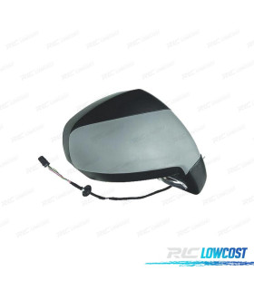 SPECCHIO COMPLETO DESTRO PEUGEOT 3008 09-16 LUCE A TERRA