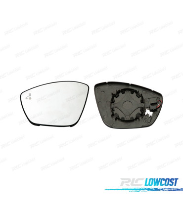 VETRO SPECCHIO BASE SINISTRA PEUGEOT 308 13-20