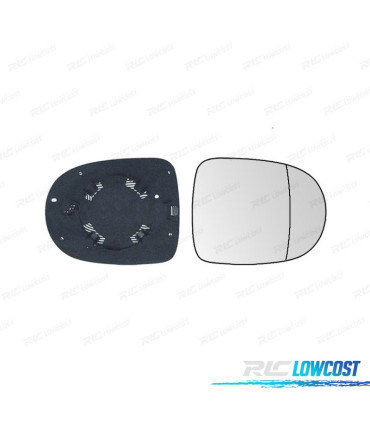 VETRO SPECCHIO BASE DESTRA RENAULT CLIO VI 09-12