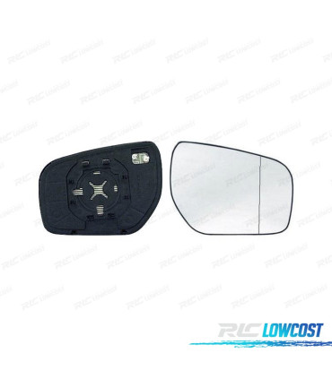 VETRO SPECCHIO BASE DESTRA RENAULT KOLEOS 08-14 TERMICO