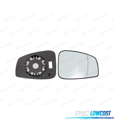 VETRO SPECCHIO BASE DESTRA RENAULT LAGUNA III 07-17