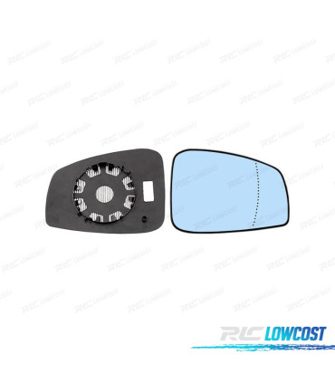 VETRO SPECCHIO BASE DESTRA RENAULT LAGUNA III 07- BLU