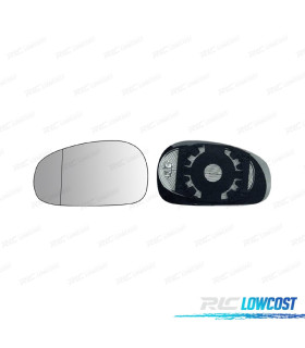 VETRO SPECCHIO RETROVISORE SINISTRO SEAT LEON II 05-09 ASPHERICO