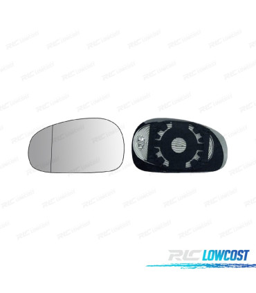 VETRO SPECCHIO RETROVISORE SINISTRO SEAT LEON II 05-09 ASPHERICO