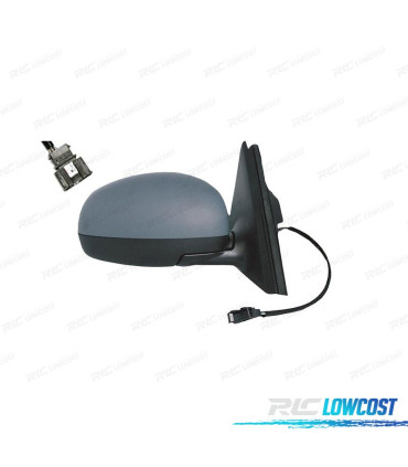 SPECCHIO COMPLETO DESTRO SKODA FABIA 07-14 TERMICO