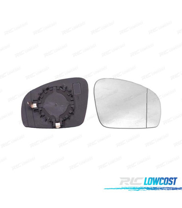 VETRO SPECCHIO BASE DESTRA SKODA FABIA 07-14