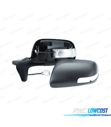 SPECCHIO COMPLETO SINISTRO TOYOTA AURIS 07-12 PIEGHEVOLE