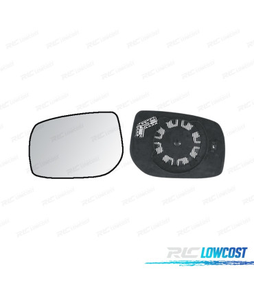 VETRO SPECCHIO BASE SINISTRA TOYOTA AURIS 07-12