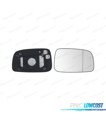 VETRO SPECCHIO BASE DESTRA TOYOTA COROLLA 04-07 CONVEX TERMICO