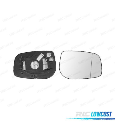 VETRO SPECCHIO BASE DESTRA TOYOTA AVENSIS 03-09
