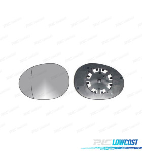 VETRO SPECCHIO BASE SINISTRO CITROEN C1 05-13 ASPHERICO