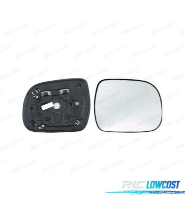 VETRO SPECCHIO BASE DESTRA TOYOTA HILUX 04-08