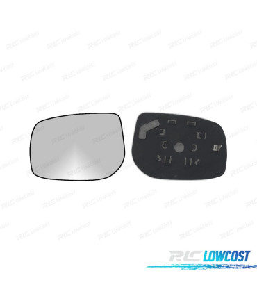 VETRO SPECCHIO BASE SINISTRA TOYOTA YARIS 06-10