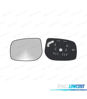 VETRO SPECCHIO BASE SINISTRO TOYOTA YARIS 06-10 TERMICO