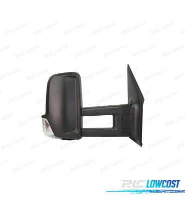 SPECCHIO COMPLETO DESTRO MERCEDES SPRINTER 06-16 BRACCIO LUNGO