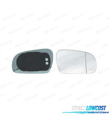 VETRO SPECCHIO BASE DESTRA VOLKSWAGEN VW FOX 05-10 CONVEX TERMICO