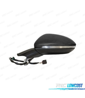 SPECCHIO COMPLETO SINISTRO VOLKSWAGEN VW GOLF VII 12-17 RIBALTABILE