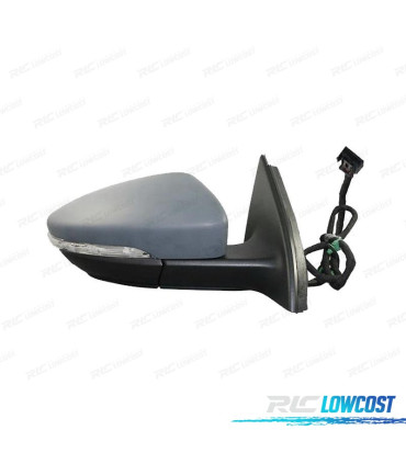 SPECCHIO COMPLETO DESTRO VOLKSWAGEN VW PASSAT 10-17 LUCE A TERRA