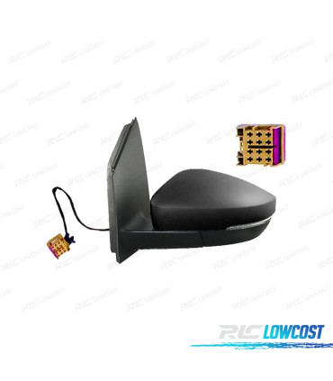 SPECCHIO COMPLETO SINISTRO VOLKSWAGEN VW POLO 09-17 MECCANICO