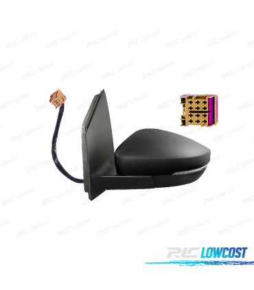 SPECCHIO COMPLETO SINISTRO VOLKSWAGEN VW POLO 09-17 ELETTRICO