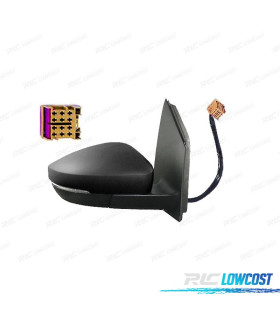 SPECCHIO COMPLETO DESTRO VOLKSWAGEN VW POLO 09-17 ELETTRICO