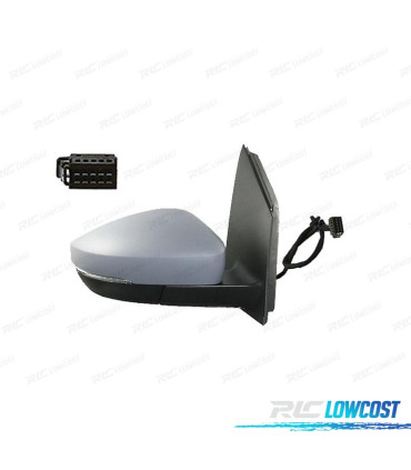 SPECCHIO COMPLETO DESTRO VOLKSWAGEN VW POLO 09-17