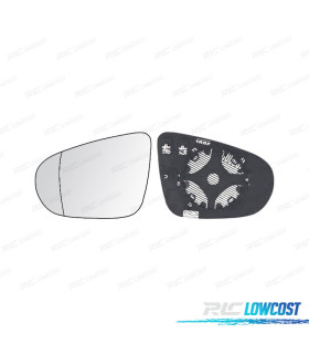 VETRO SPECCHIO BASE SINISTRO VOLKSWAGEN VW GOLF VI 08-12