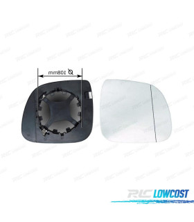VETRO SPECCHIO BASE DESTRA VOLKSWAGEN VW TRANSPORTER T6 16-20
