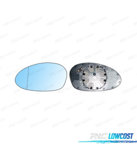 VETRO SPECCHIO BASE SINISTRO BMW SERIE 1 E87 04-10 BLU