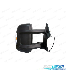 SPECCHIO COMPLETO DESTRO PEUGEOT BOXER 06- BRACCIO LUNGO