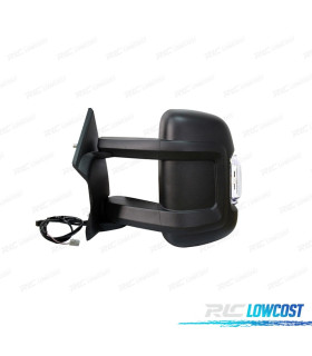 SPECCHIO COMPLETO SINISTRO PEUGEOT BOXER 06- ELETTRICO BIANCO