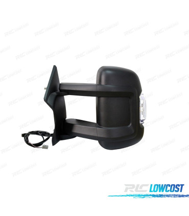SPECCHIO COMPLETO SINISTRO PEUGEOT BOXER 06- ELETTRICO BIANCO